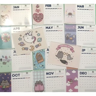 Lịch để bàn 2024  Pusheen LĐB16 lịch in hình dễ thương có lich âm