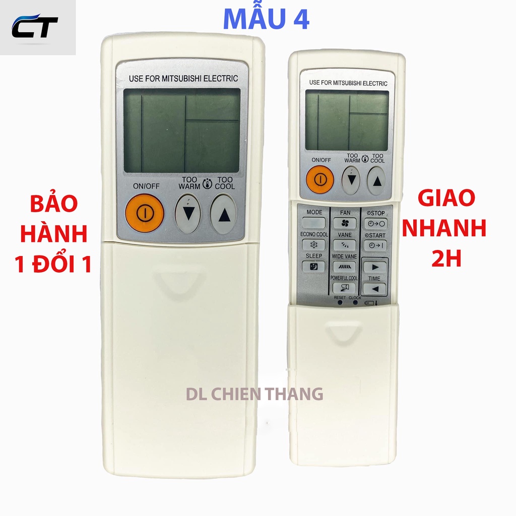 Remote điều khiển điều hòa máy lạnh MITSUBISHI