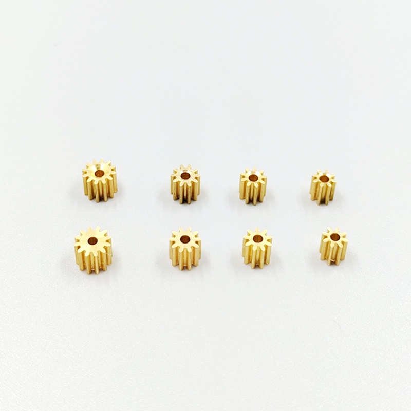 1 Bánh Răng Đồng 0.5M 7T 8T 9T 10T 11T 12T 13T 16T 1mm-2.3mm Chất Lượng Cao