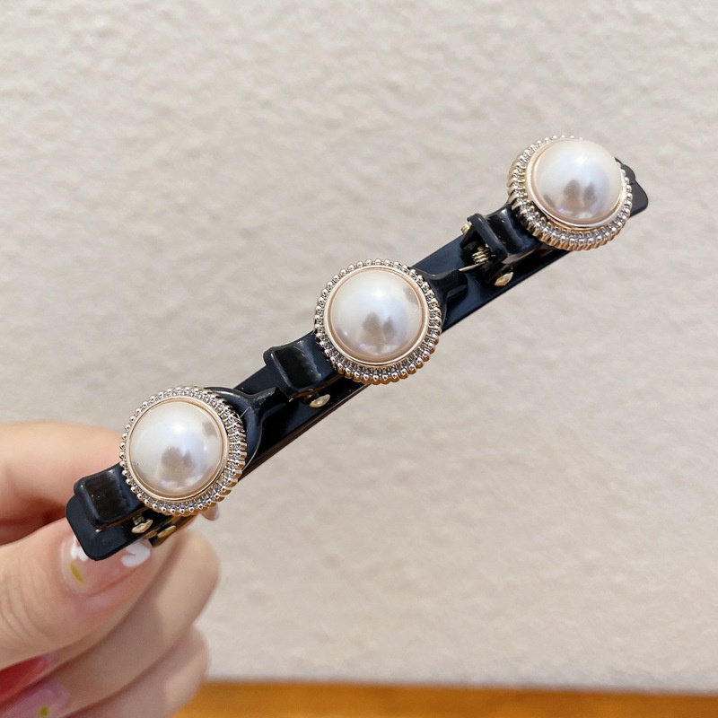 Kẹp Tóc Đính Ngọc Trai Nhân Tạo Phong Cách Hàn Quốc Sang Trọng Cho Nữ