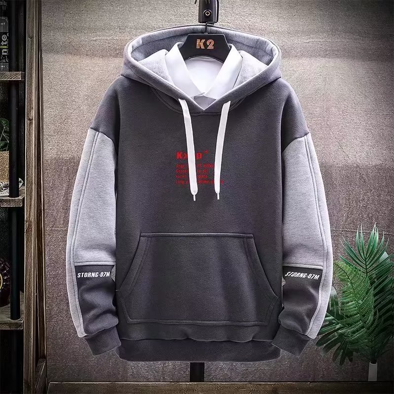 Áo Hoodie Lót Lông Cừu Thời Trang Thu Đông 2022 Cho Nam Giới Có Size m-3xl