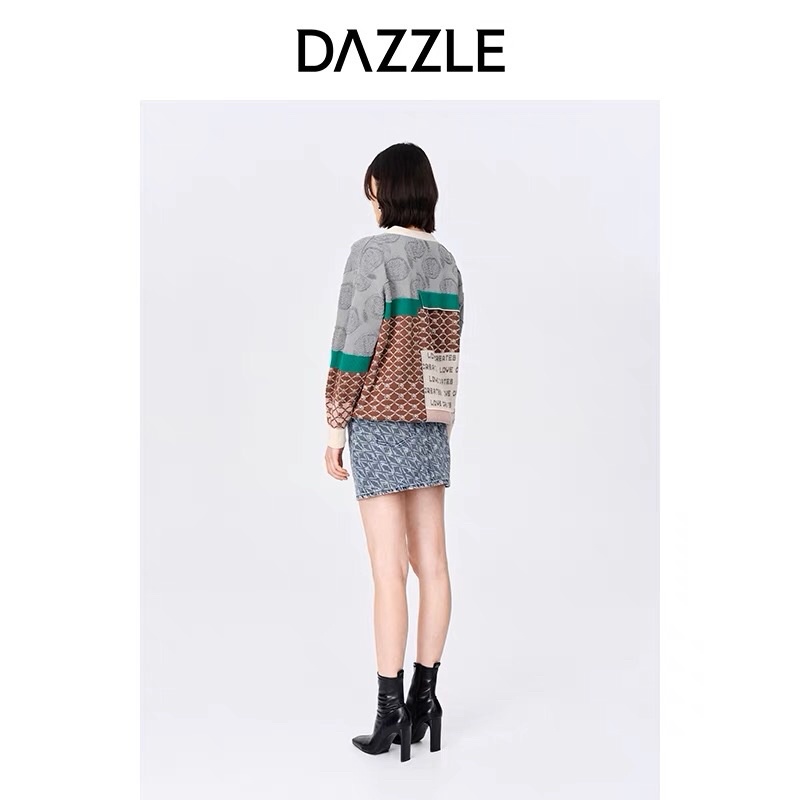 Chân váy bò Dazzle