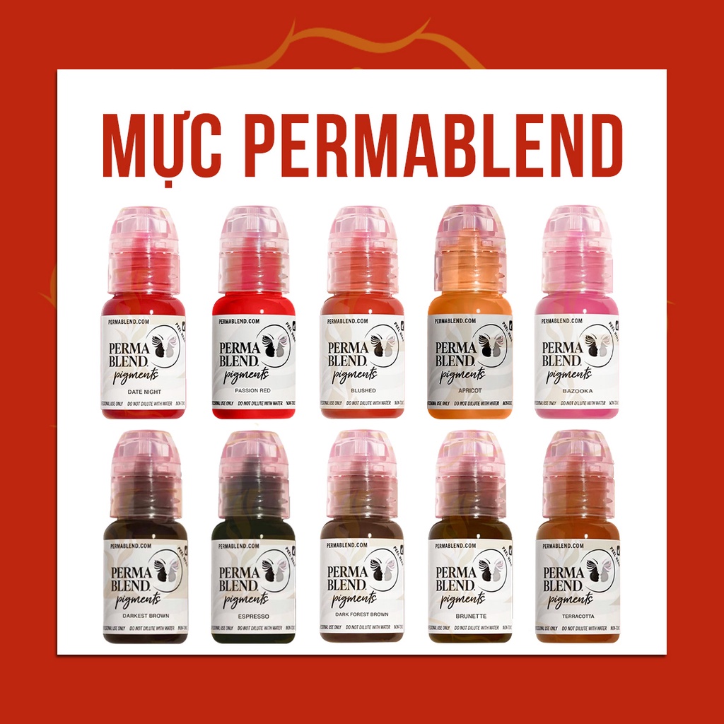 Mực phun xăm Perma Blend | Hà Thành