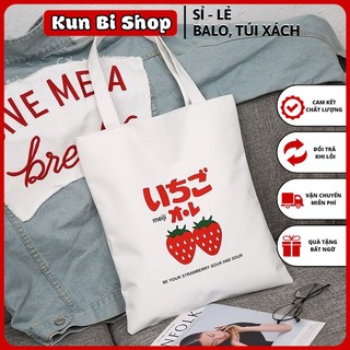Túi vải nữ , túi tote vải canvas bền đẹp