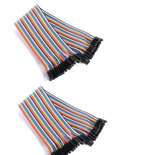 Dây nối 2 đầu cái 10/20/30/40cm - Bẹ cầu vồng cái - cái 40 sợi