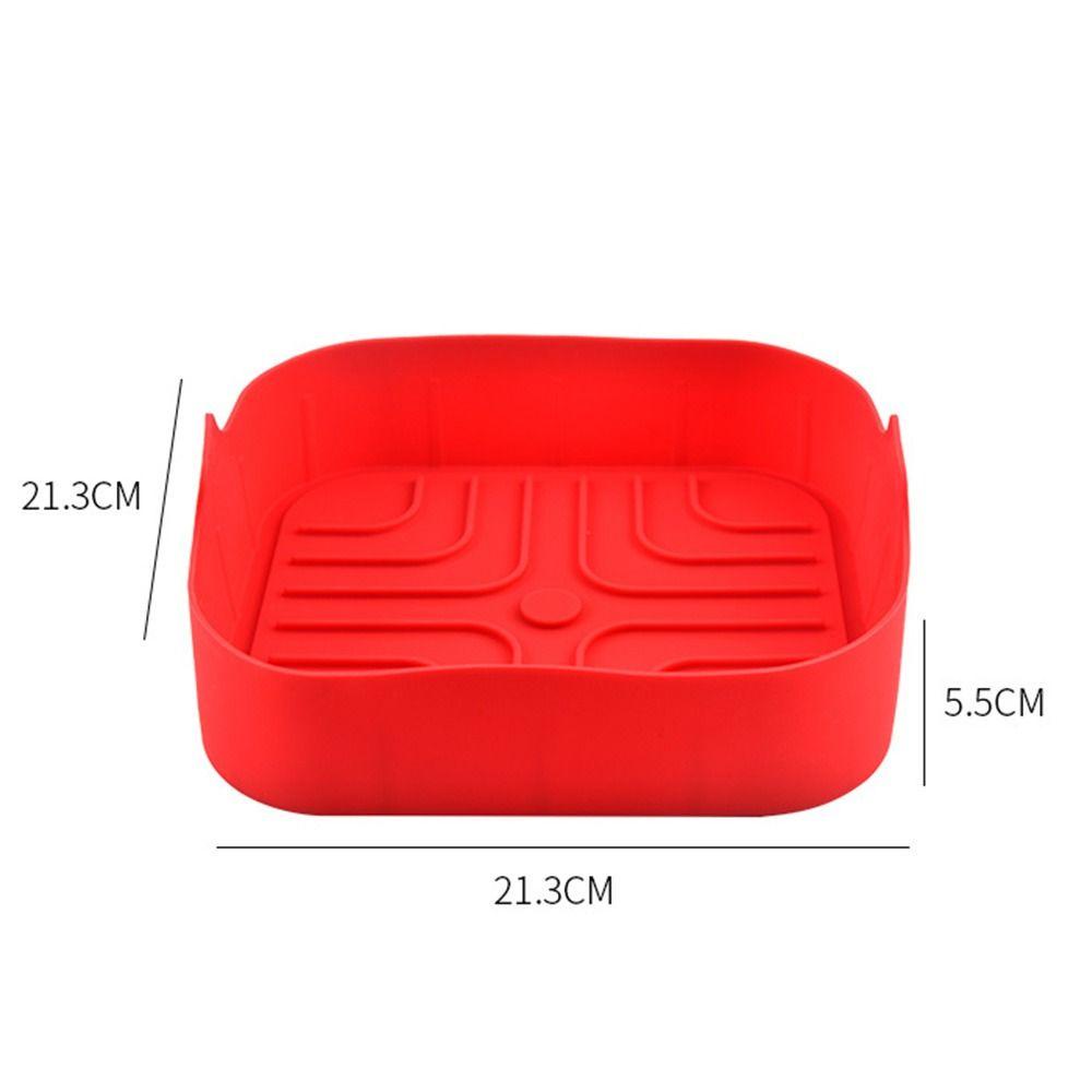 Giỏ Silicone Hình Vuông Đựng Đồ Nướng Tái Sử Dụng Tiện Lợi