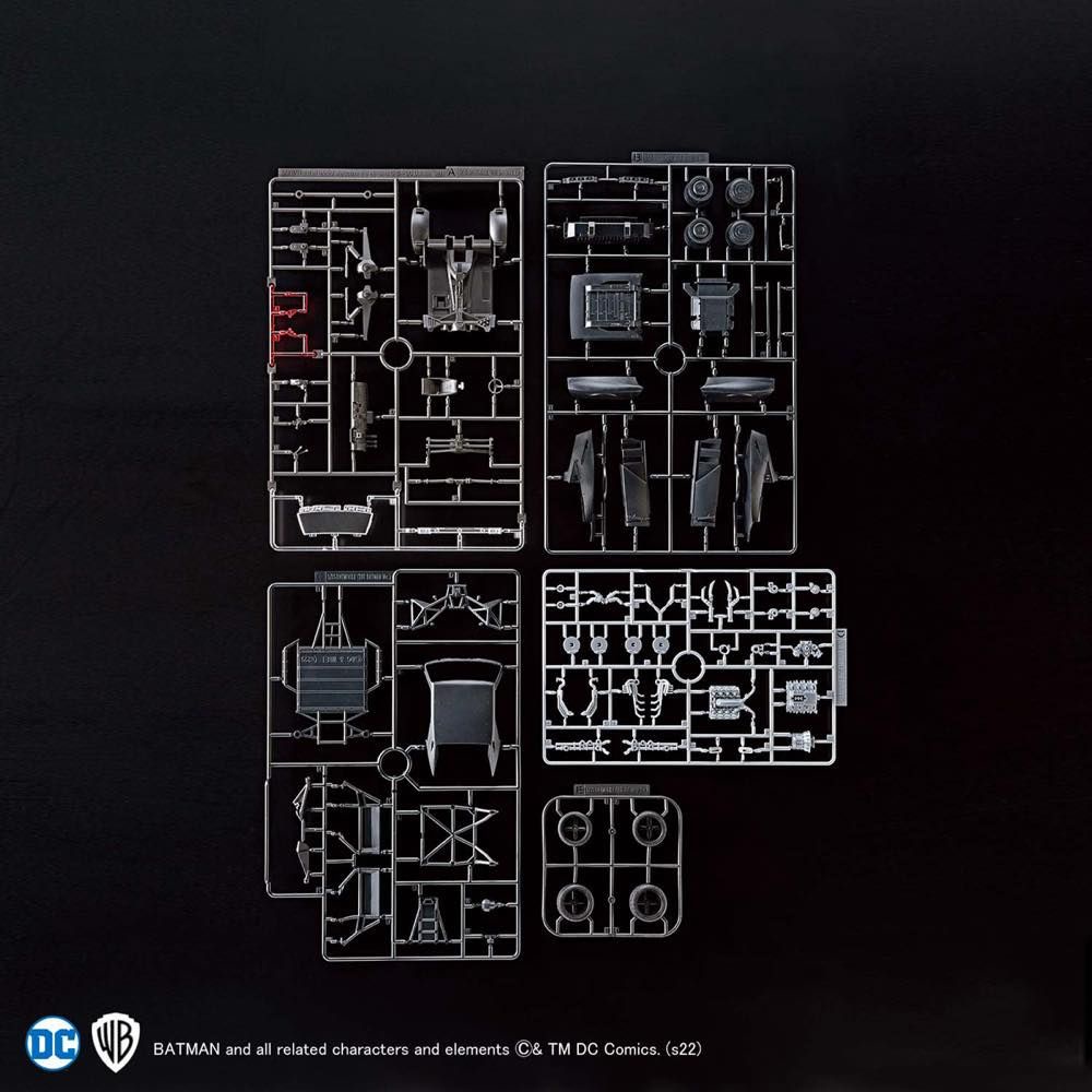 Mô hình lắp ráp Bandai 1/35 Model Kit Batmobile - The Batman Ver