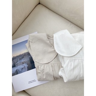áo linen cúc hoa 2 tầng Tapi-top