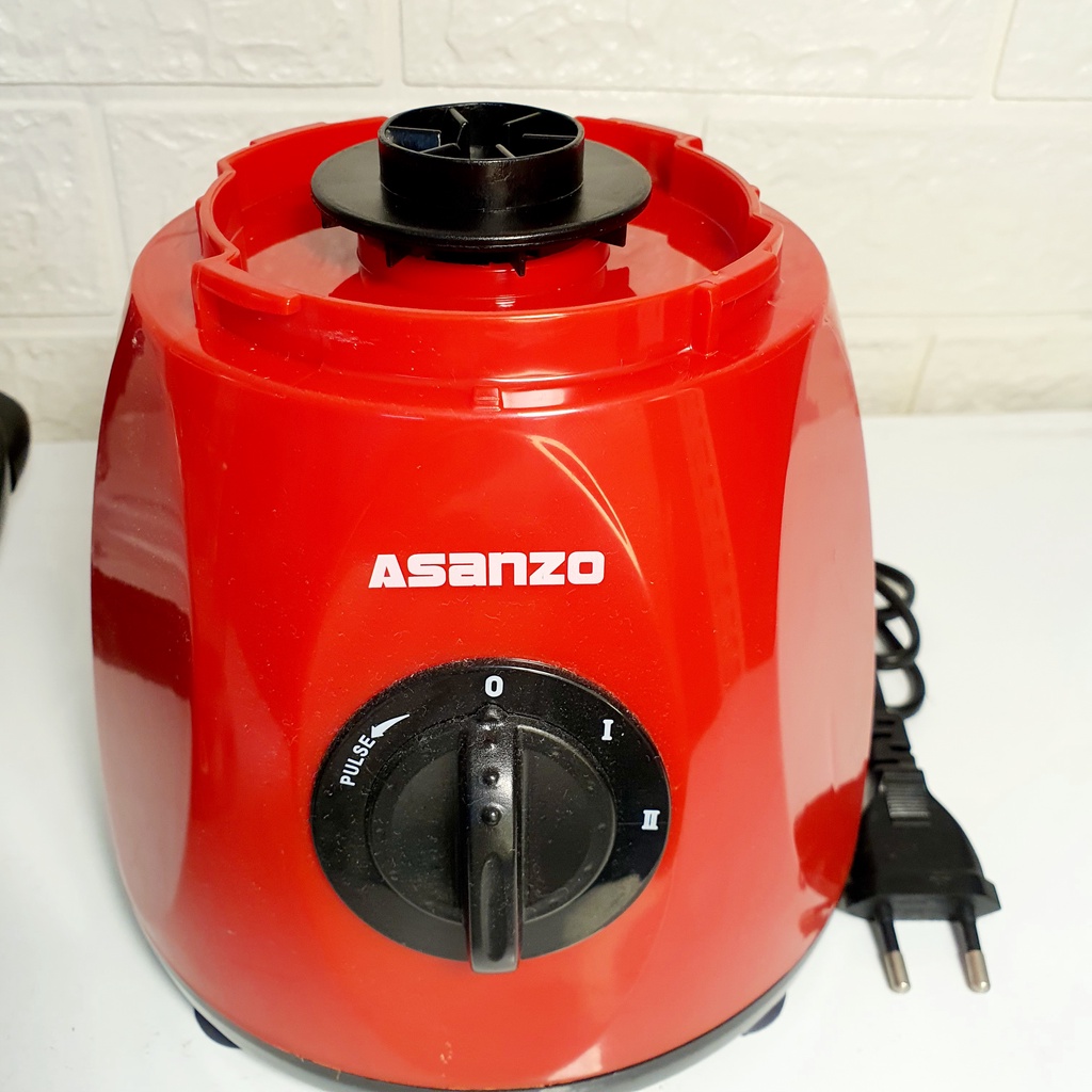 Máy Xay Sinh Tố Asanzo BL-200P Dung Tích 1.5 lít, Công Suất 350W Cối Nhựa Kháng Vỡ Mạnh Mẽ Bền Bỉ- Gia Dụng Linh Nhi