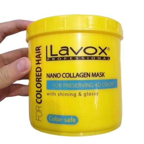 Hấp dầu giữ màu tóc nhuộm Lavox 1000ml