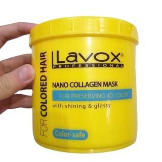 Hấp dầu giữ màu tóc nhuộm Lavox 1000ml