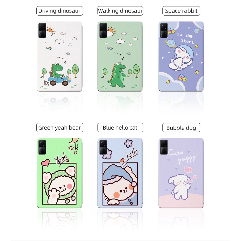 Ốp Máy Tính Bảng PU Nắp Gập Họa Tiết Hoạt Hình Dễ Thương Cho Xiaomi Redmi Pad  10.61 "RedmiPad 5G 4G VHU4254IN