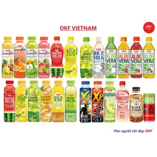 Nước sinh tố tím (nho đỏ - việt quất - xoài) OKF 500ml