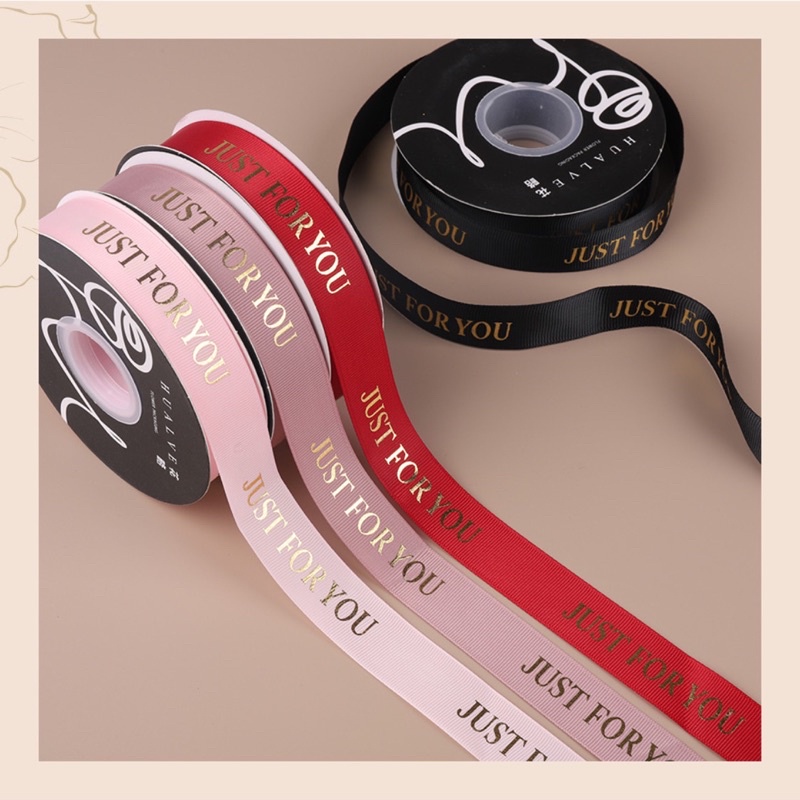 Ruy băng gân Just for you