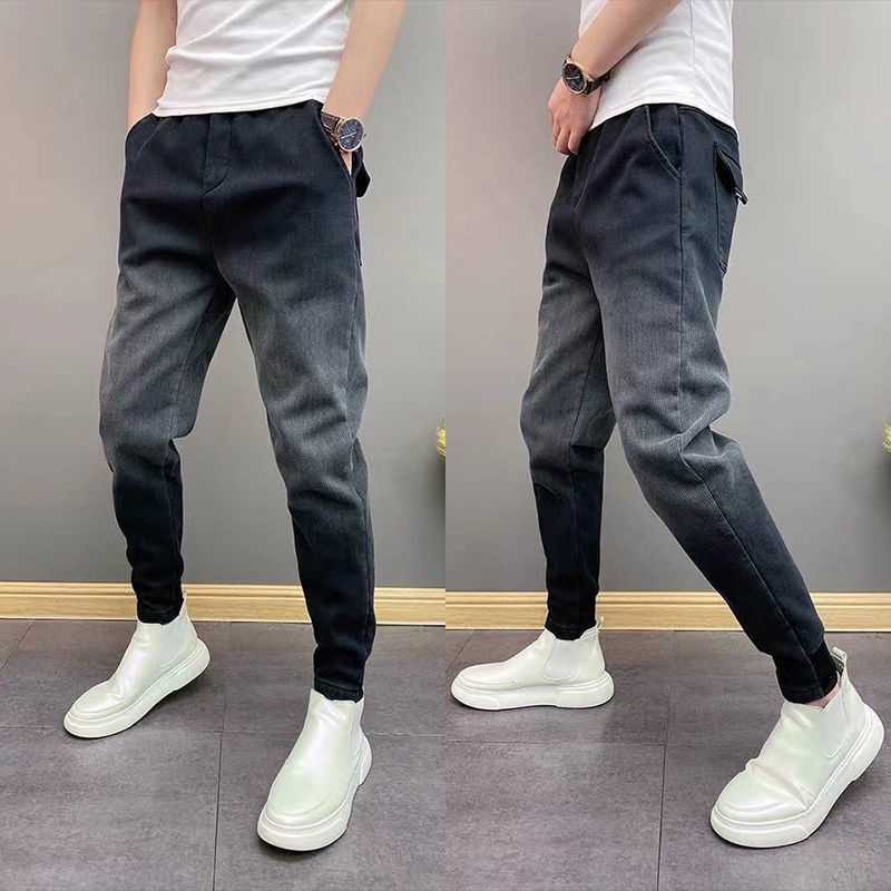 Quần Legging Martin Dáng Rộng Màu Gradient Phong Cách Mới Hợp Thời Trang Thu Đông Dễ Phối Đồ Cho Nam