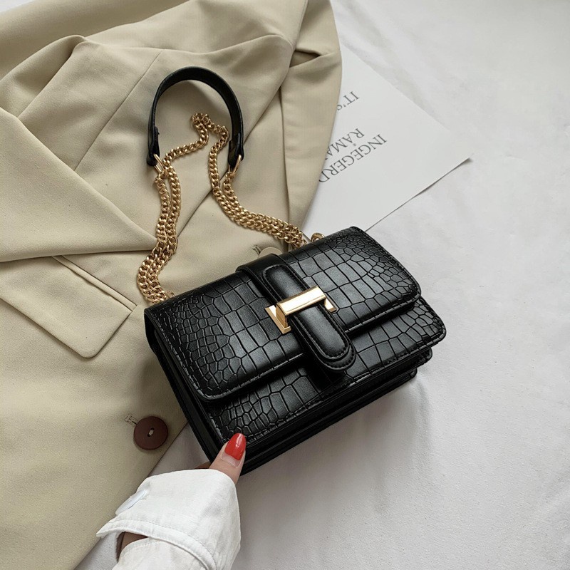 Túi Xách Đeo Vai Vân Đá Thời Trang Cao Cấp Sang Trọng