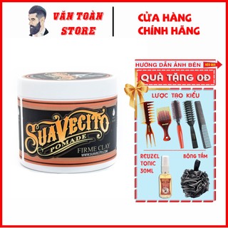 Sáp Vuốt Tóc Pomade gốc nước Suavecito Pomade Firme Hold 113g
