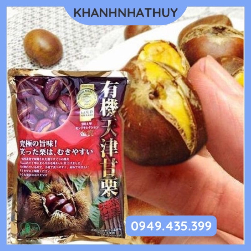 Hạt Dẻ Hấp Tách Vỏ Nhật 260g