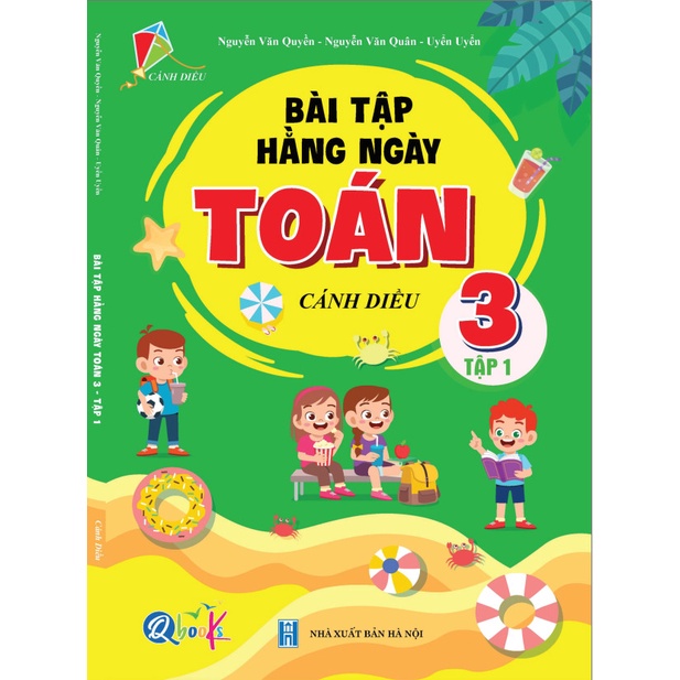 Sách - Combo Bài Tập Hằng Ngày Lớp 3 - Môn Toán và Tiếng Việt học kì 1 - Cánh diều (2 quyển)