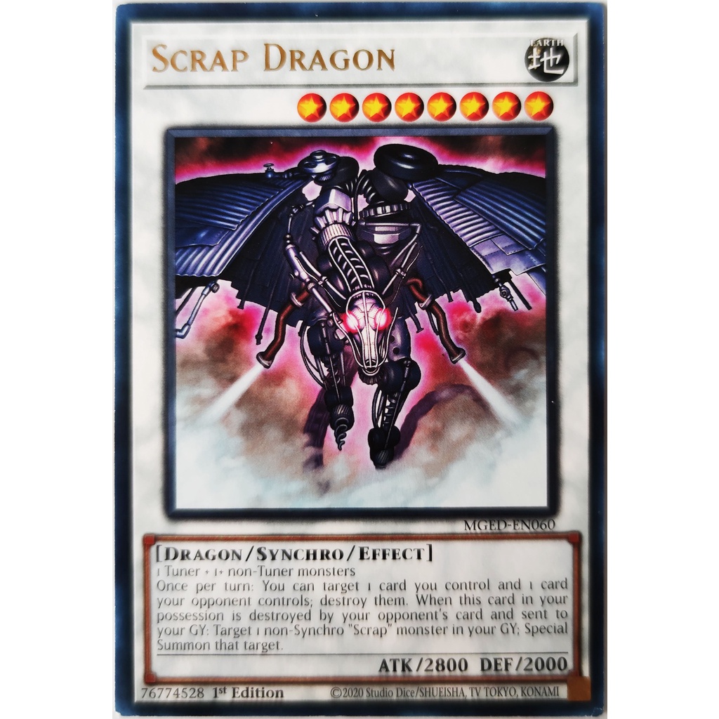 [Thẻ Yugioh] Scrap Dragon |EN| Gold-Letter Rare