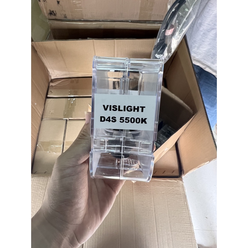 Bóng Xenon D4S tăng sáng cho xe ô tô hiệu Vislight công nghệ Đức, bảo hành 2 năm