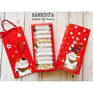 Bánh dứa homemade cao cấp ( Hộp mèo thần tài 10 chiếc to)