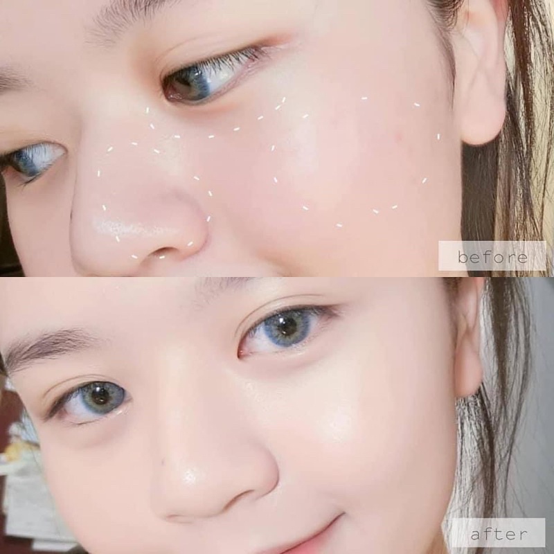 Phấn nước Novo vỏ hồng siêu mịn lâu trôi trang điểm da hiệu ứng bóng khoẻ