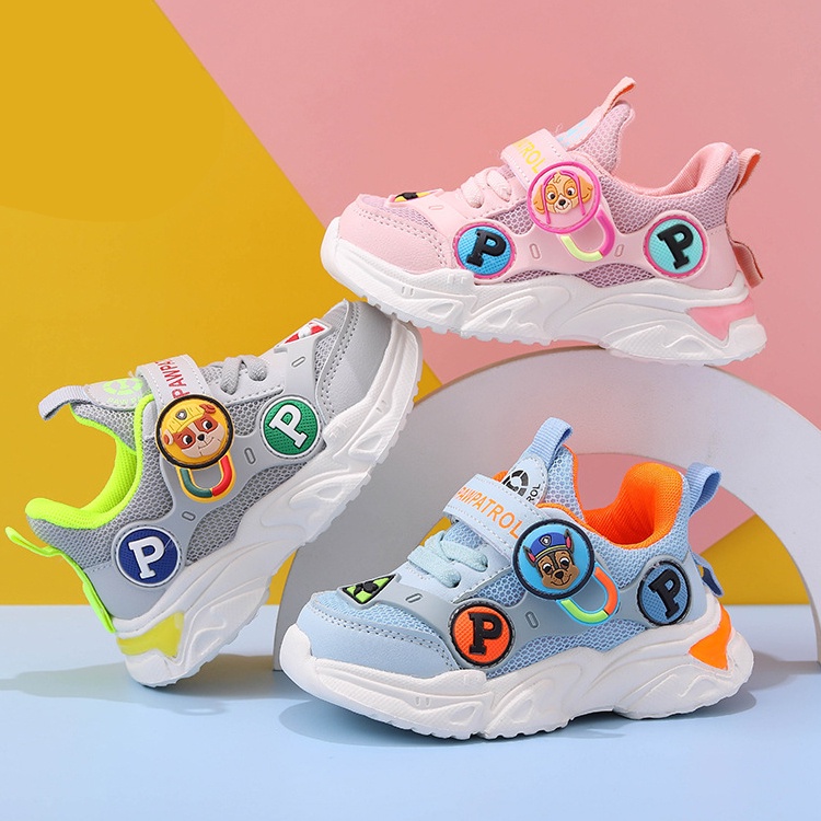 giày bé trai paw patrol giày Giày Thể Thao Đế Mềm Thoáng Khí In Hình PAW PATROL Wang Made Great Contributions Chính Hãng Cho Trẻ Em giày bé gái giày thể thao bé trai