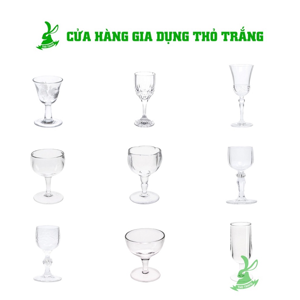 Ly Rượu Nhựa Trong Acrylic Cao Cấp Fataco Việt Nam