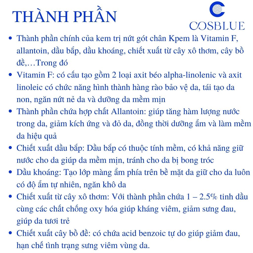 Kem Giảm Nứt Nẻ Gót Chân Apteka của Nga 50ml Giúp tái tạo da gót chân và làm mềm da chân hiệu quả