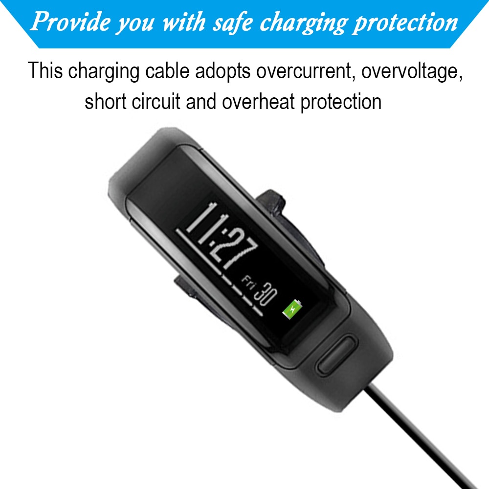 Đế Sạc Nhanh USB Cho Đồng Hồ Thông Minh Garmin Vivosmart HR / HR + Approach X40