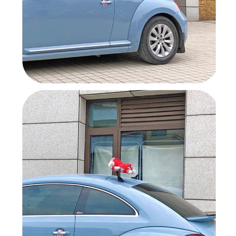 Car Decoration Roof Exterior Decoration Ultraman Doll Doll Ornaments Mini Motorcycle Battery Car Universal r6dQ