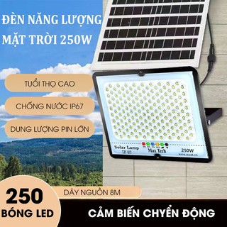 Đèn năng lượng mặt trời Max Tech 180W - 80W - 200W - 300W - 400W  Solar Light - có điều khiển từ xa - D1147