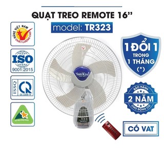 Quạt treo Sankyo remote 323