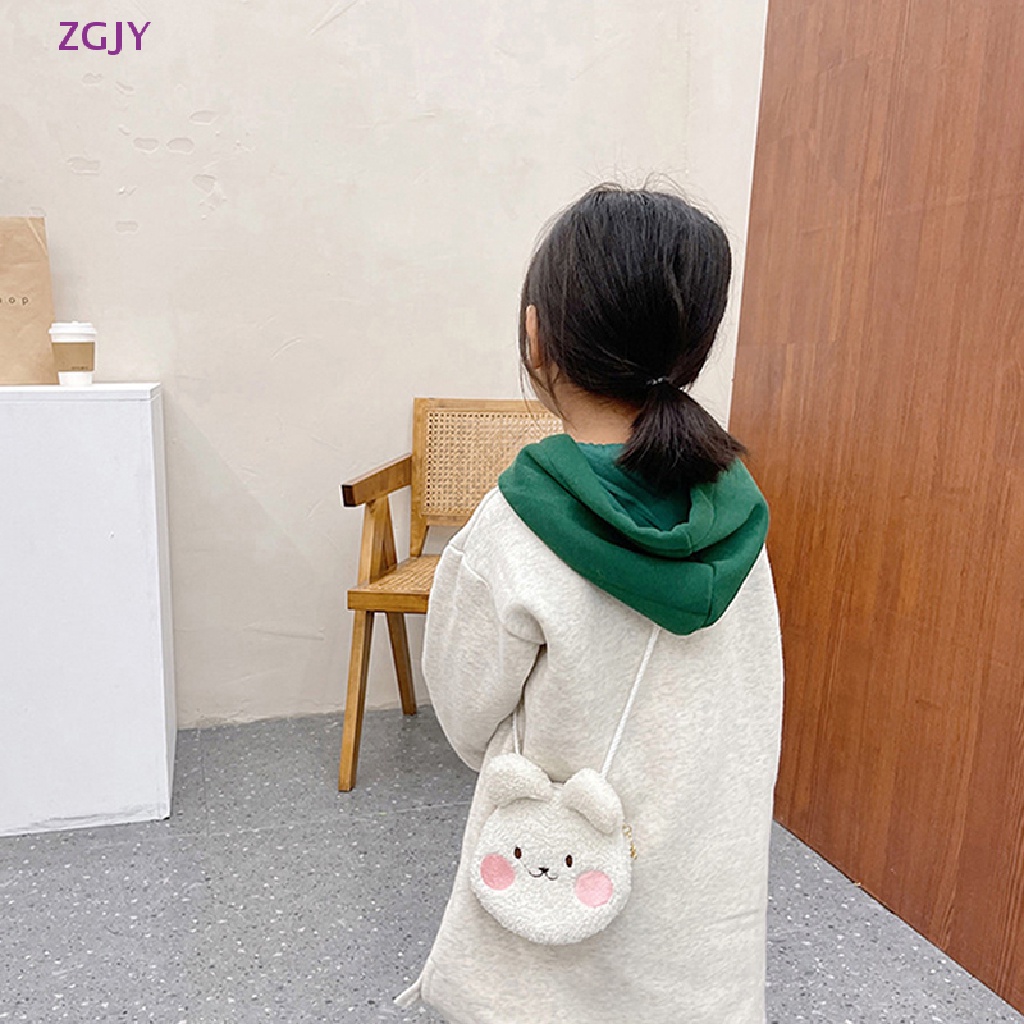 Túi Đeo Chéo Hình Gấu Nhồi Bông Xinh Xắn Cho Bé Mới