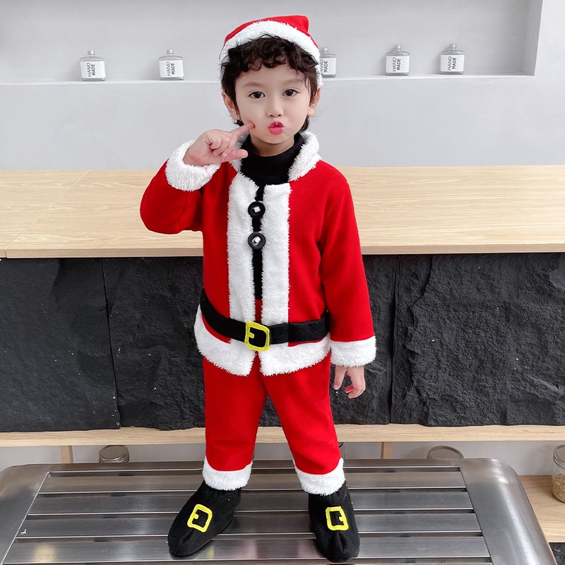 Đầm Hóa Trang Giáng Sinh Dễ Thương Cho Bé Gái UT4E