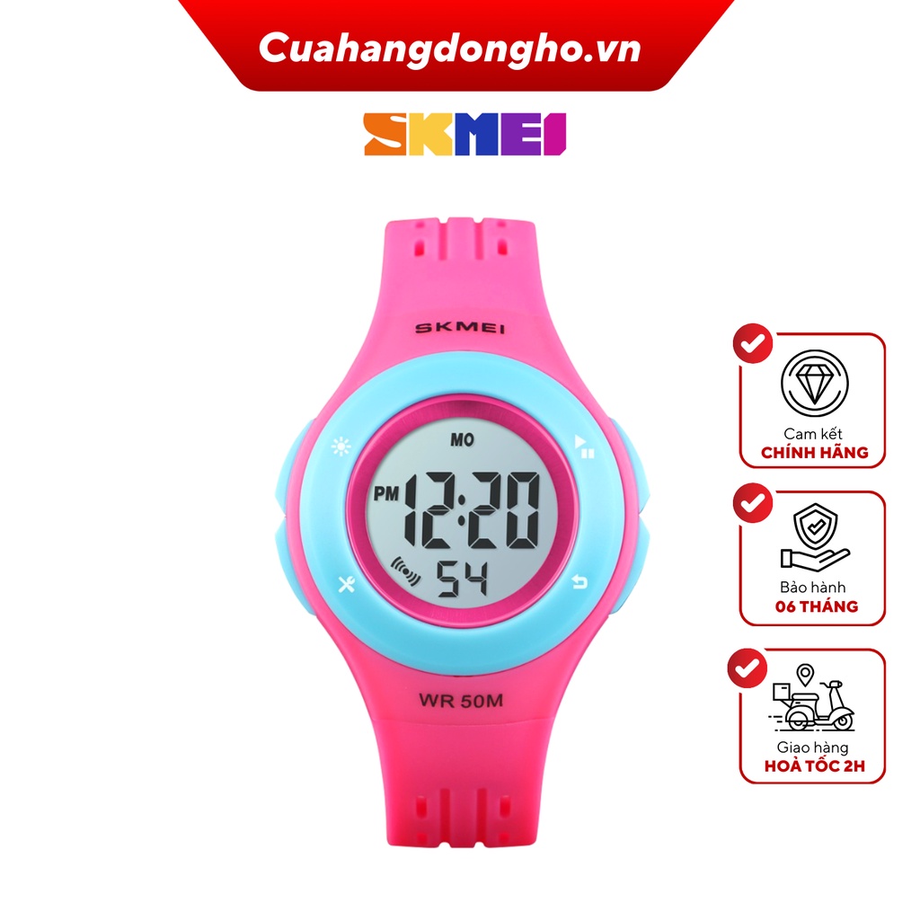 Đồng hồ Trẻ Em Pin Nhật, Kháng Nước Skmei – 1455RSBU