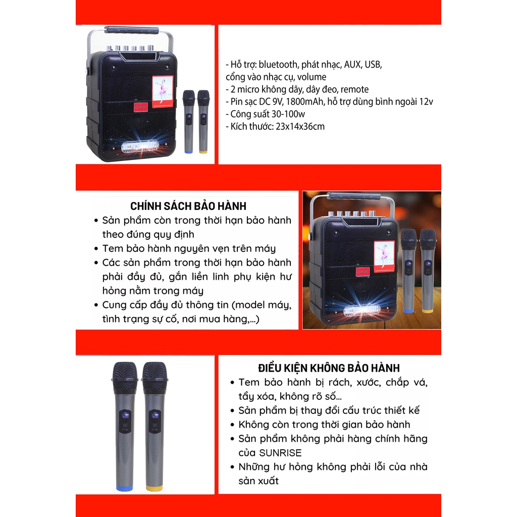 Loa karaoke bluetooth tích hợp tính năng Livestream Oriss TO-788 kèm 02 micro sóng UHF chất lượng cao - SUNRISE MUSIC