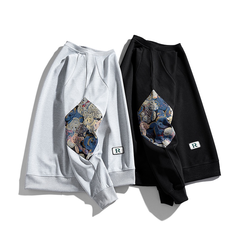 Áo Thun Nike 100% Chính Hãng Thêu Hình Gấu Cá Tính Dành Cho Nam