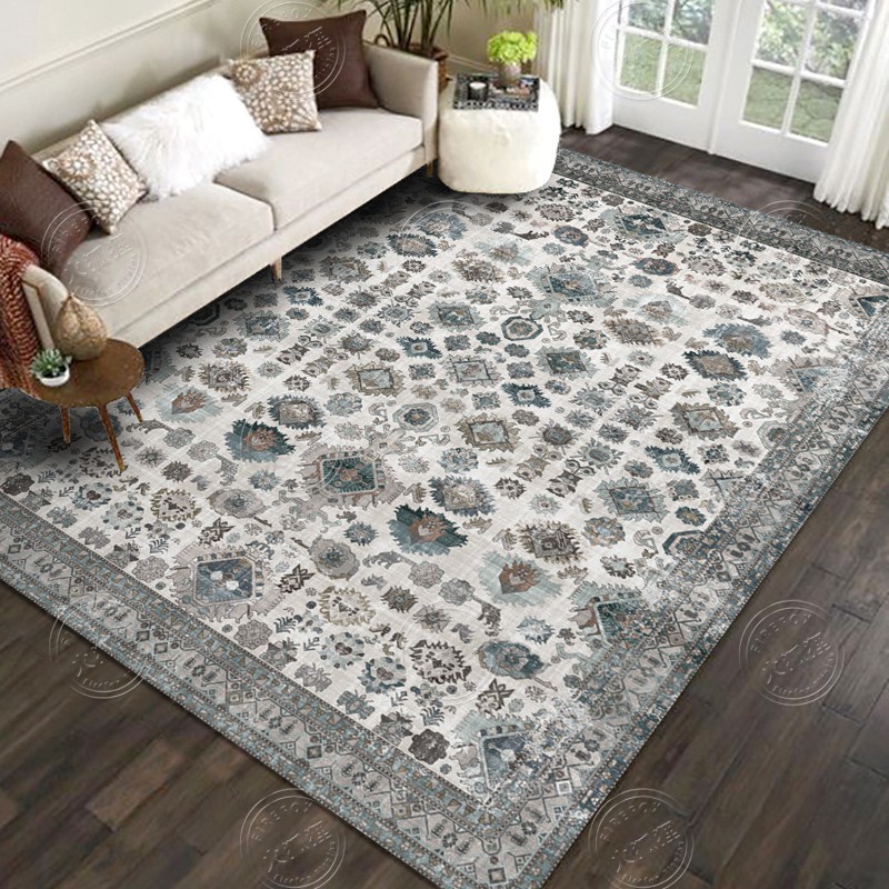 Thảm Trải Sàn Phòng Khách / Phòng Ngủ / Ghế Sofa Phong Cách Hoàng Cung Thổ Nhĩ Kỳ Châu Âu Retro