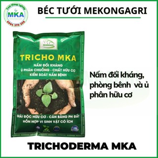 Trichoderma MKA nấm đối kháng bảo vệ rễ, ủ phân hữu cơ, xác bã thực vật (gói 1kg)