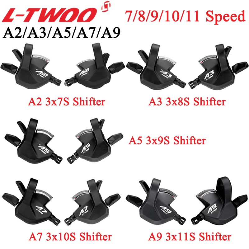 Ltwoo Cần Gạt Số Xe Đạp Leo Núi 3x7s 3x8s 3x9s 3x10s 3x11s a2 / 3 / 5 / 7 / 9 3x9 Chuyên Dụng shiman