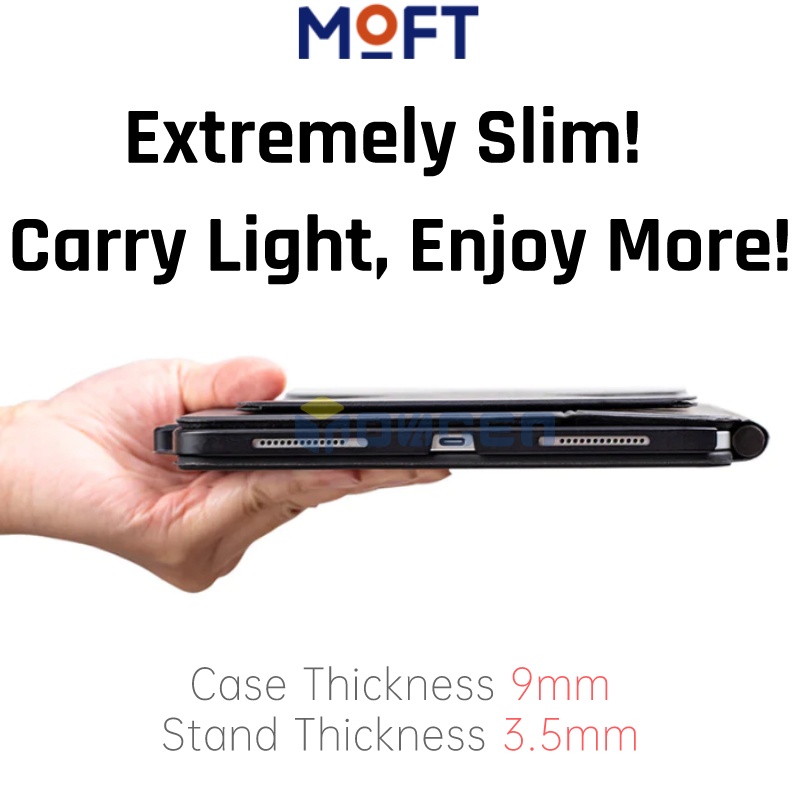 Bao Da Máy Tính Bảng Nắp Gập Từ Tính Có Giá Đỡ Cho Ipad Pro 11 '', Pro 12.9 '', Air 4,5 / Magic