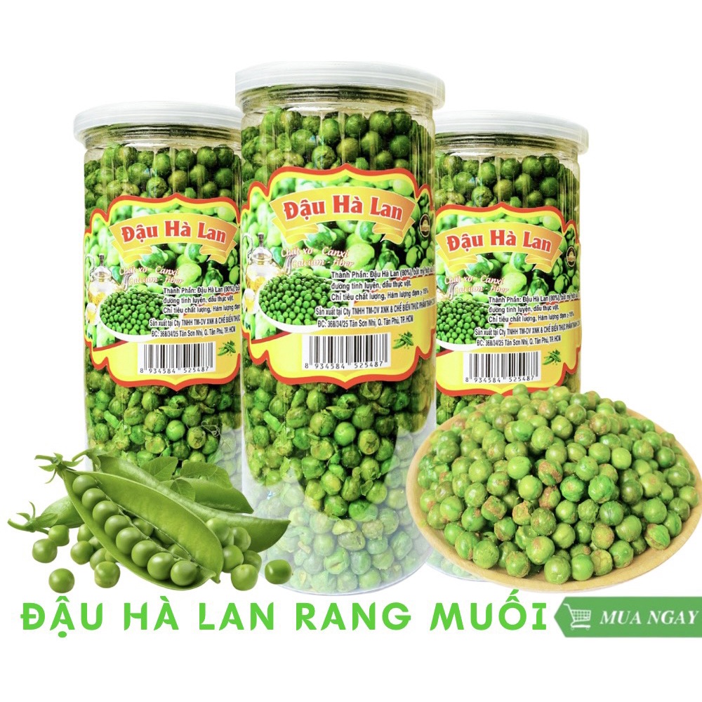 1kg đậu hà lan sấy giòn
