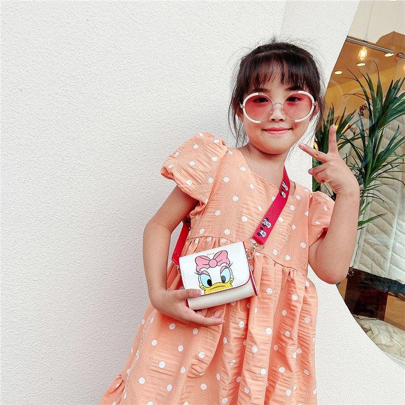 PVN55412 Túi Đeo Chéo Hình Chuột Mickey / Vịt Donald Đáng Yêu Cho Bé Hàng Quảng Châu Giá Rẻ