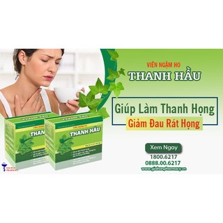 Kẹo ngậm ho thanh hầu hộp 20 viên