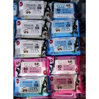 bịch khăn ướt 80 gr siêu mềm, khăn dày, khăn ko mùi