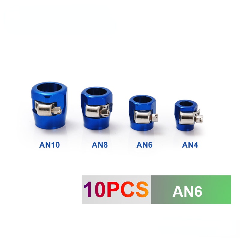 Phụ kiện kẹp đầu ống thẳng AN6 16mm