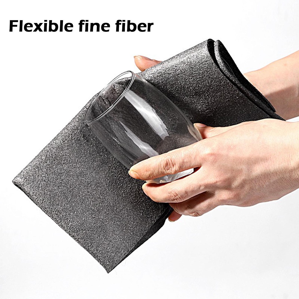 1 Khăn Lau Kính / Gương Gia Dụng / Khăn Lau Kính Không Để Lại Dấu Vết Hiệu Quả
