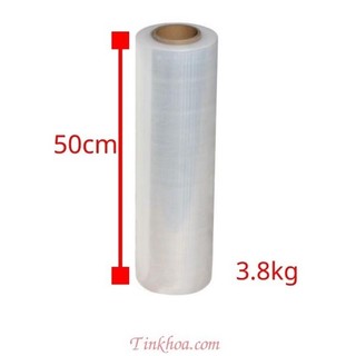 - 3,8kg màng pe trong -khổ màng rộng 50cm